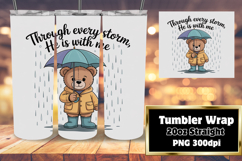 ELEGANT PNG for 20oz Tumbler , Religious Product Image 1