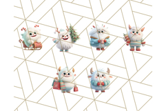 Holiday Yeti Village PNG Clipart, Cute Winter Clip Art Product Image 7