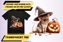 Spooky Pumpkin Printable Animal PNG Product Image 1