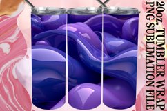 15x 3D Inflated Puff Tumbler Wraps Bundle, 20oz Bright Color Product Image 2