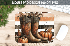 Boots Mouse pad Sublimation - Thanksgiving PNG Design Product Image 1