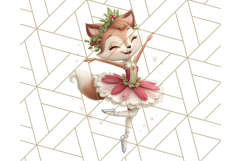 Nutcracker Ballet Clipart, Holiday Ballerina PNG Art Product Image 3