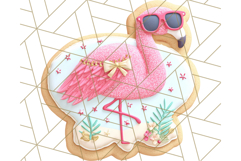Summer Cookie Character PNG, Cute Beach Clipart Tropical Png Product Image 3