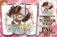 BLISSFUL MEMORIES 20oz TUMBLER WRAP, Praying Woman Product Image 1