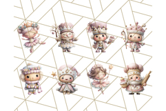 Playful Pink Nutcracker PNG, Pastel Christmas Clipart Product Image 3