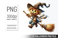 Autumn Clipart, Halloween Sublimation Clipart PNG Product Image 1