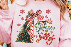 Tis The Season To Be Jolly Png, Christmas Png, Christmas Png Product Image 1