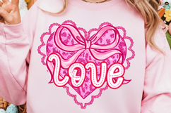 Cupid Valentine Png, Love Png, Preppy Coquette Sublimation Product Image 1