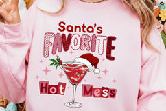 Santa’s favorite hot mess png, Hot Mess Christmas Png Product Image 3