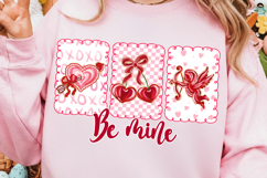 Be Mine PNG, Valentine Png, Preppy Brushtroke Valentine Png Product Image 2