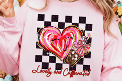 Lovely And Caffeinated Png, Valentine's Day Png Product Image 2