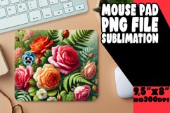 RADIANT MOUSE MAT PNG INSPIRATION, Flower Product Image 1