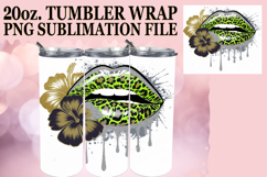 Enchanted Dreams 20oz tumbler wrap, Dripping Lips Product Image 1