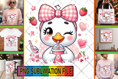 Unique Tote Bag Art Ideas, Cute Goose Product Image 1