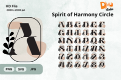 Spirit of Harmony Circle Monogram Product Image 1