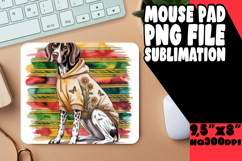 ENCHANTED MOUSE PAD FUN SUBLIMATION, Cute Dog Product Image 1