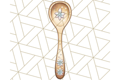 Cottagecore Kitchen Chicken Clipart PNG, Fairytale Style Product Image 3