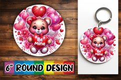Blissful Circle Ornaments PNG, Valentines Product Image 1