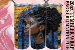 Elegant Melanin Beauty Sublimation Wrap Product Image 1