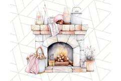 Cozy Book Lover Clipart PNG, Aesthetic Reading Graphics Product Image 3