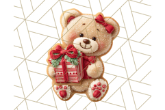 Christmas Cookies Clipart PNG Festive Treats Product Image 3