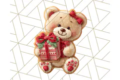 Christmas Cookies Clipart PNG Festive Treats Product Image 3