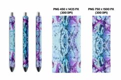 Blue Pen Bundle | Epoxy Pen Wrap | Sublimation Product Image 11