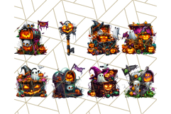 Haunted House PNG Clipart, Spooky Holiday Cartoon Graphics Product Image 3