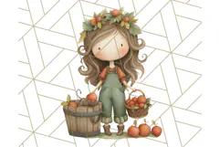 Whimsy Woods Harvest Festival Clipart PNG Files Product Image 3