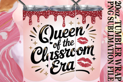 Bright journeys 20oz tumbler wrap, Teacher Product Image 1