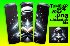 20oz Customizable Tumbler Design , Astronaut Product Image 1