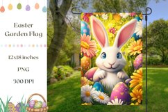 Spring Garden Flag Design, Welcome Garden Flag PNG Product Image 1
