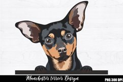 Manchester terrier Sublimation, Manchester terrier PNG Product Image 1