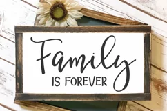 Family Is Forever SVG DXF PNG Cut File Product Image 2