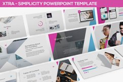 Xtra - Simplicity Powerpoint Template Product Image 1