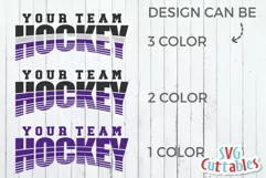 Hockey SVG | Hockey Template 004 | Shirt Design Product Image 3