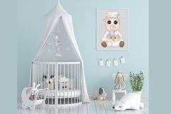 Baby animals watercolor bundle clipart. Sublimation baby Product Image 3