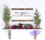 Merry Little Christmas Svg, Christmas Svg, Have Yourself A Product Image 2