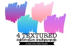 4 Textured Backgrounds - Sublimation Background Product Image 1