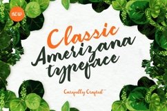 Web Font Amerizana Product Image 1