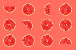 Grapefruit tropical pattern Product Image 1