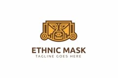 Ethnic Mask Logo Product Image 1