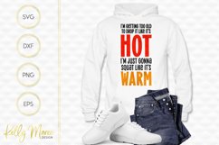 Drop It Like It's Hot SVG File Product Image 1