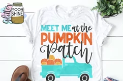 Meet Me At The Pumpkin Patch SVG DXF PNG EPS Cutting Files Product Image 2