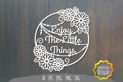 Enjoy The Little Things SVG Product Image 3