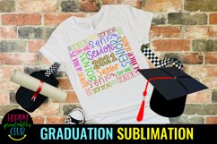 Senior 2021 Sublimation- Graduation Sublimation PNG Product Image 1