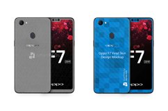 Oppo F7 Vinyl Skin Design Mockup 2018 Product Image 2