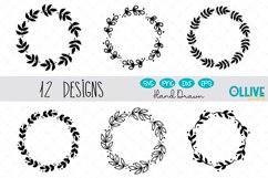 Wreaths Bundle SVG, Wreath Cut File Product Image 1