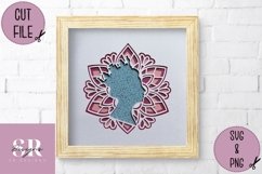 Jubilee Mandala| Paper cutting | jubilee shadow box SVG Product Image 3