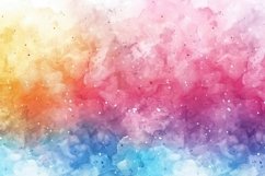 Colorful Watercolor Background Wallpaper Product Image 1